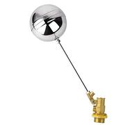 Ball Valve for Water Tank, 1pc Stainless Steel Cistern Filling Valve Float, Automatic Level Regulation(1/2")