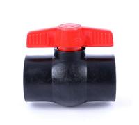 Ball Valve SENRISE 1"(32mm) Water Supply Valve PE Solvent Weld Slip Ends Two Way Valve for Water Control & Shut Off (2PCS)