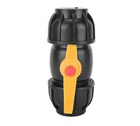 Ball Valve Shut Off Switch,Push-Fit Port Ball Valve for Hot and Cold Water,PE Plastic 50mm Diameter Ball Valve Connector Water Pipe Fitting Accessories