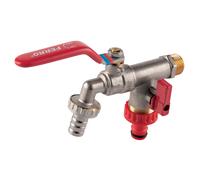 BALL VALVE SWIVEL WITH TWO CONNECTIONS 3/4", 1/2" KCD1