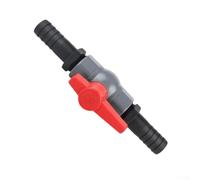 Ball Valve with Hose Connector for Managing Water Flow in Pool Equipment Irrigation Systems and Outdoor Plumbing (25mm)