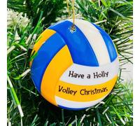 Ball Volleyball Ornament for Christmas Tree for Girl Boy 2024 Personalized Volleyball Girl Christmas Tree Ornament - Volleyball Player Ornament - Unique Keepsake Gifts for Woman, Team Fan, Coaches