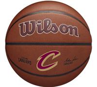Wilson Basketball, NBA Team Alliance, Cleveland Cavaliers, Outdoor and Indoor, PureFeel Cover, Size: 7, Brown