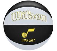 Wilson Basketball, NBA Team Tribute, Utah Jazz, Outdoor and indoor, Size: 7, Yellow