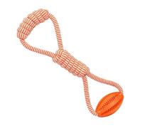 Ball with Rope Dog Toy, Ball on Rope Toy | Large Breed Borde Rope Dog Toy,Food Leak Design String, Interactive Food Dispenser, Reduce Bore, No More