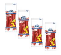Balla Stixx Strawberry 140g X Pack of 4 - Perfect for Children - Ideal as a Treat for Your Little One - Tasty Enough for You to Enjoy Too - Suitable for Vegetarians