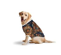 Ballads Print Breathable Dog Tshirt for Medium Large Breed