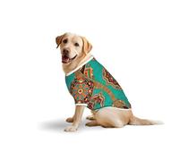 Ballads Print Breathable Dog Tshirt for Medium Large Breed