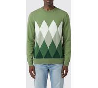 Ballantyne Diamond Pattern Cotton and Cashmere Knit - Size: 52 - male
