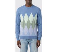 Ballantyne Diamond Pattern Cotton and Cashmere Knit - Size: 58 - male