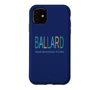 BALLARD WASHINGTON Blue Green and Yellow BALLARD Seattle Case for iPhone 11