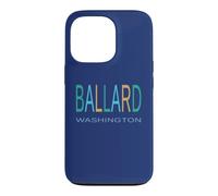 BALLARD WASHINGTON Blue Green and Yellow BALLARD Seattle Case for iPhone 13 Pro