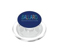 BALLARD WASHINGTON Blue Green and Yellow BALLARD Seattle PopSockets PopGrip for MagSafe