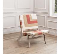 Ballari Geometric Boho Chair Voyage Maison Rose One Size
