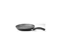 Ballarini 1006545 Frying Pan with Non-stick Coating, Suitable for induction, With temperature control, 28 cm, Aluminium, Bologna Granitium, Black