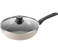 BALLARINI 1027803 Ledro Serving Pan with lid 28cm, Aluminium, Beige
