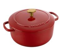 Ballarini Bellamonte Cast Iron Round Pot - Red, 2.6 Ltr.