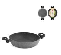 Ballarini Cortina Nonstick Sauce Pan 2 Handle 28 cm Gray Black