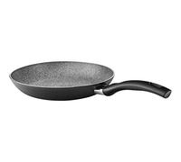 Ballarini Frying Pan with Non-stick Coating, Suitable for Induction, With Temperature Control, Aluminium, Bologna Granitium,Black,20 cm