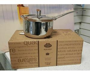 Ballarini Michelangelo Heavy Duty 16cm Stainless Steel Induction Saucepan & Lid