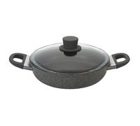 BALLARINI Murano Frying Pan with 2 Handles and Granite Lid 24 cm 75002-942-0