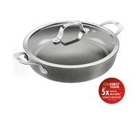 BALLARINI Salina Serving pan with lid, 28 cm, Titanium-reinforced ceramic non-stick coating, Titanium-reinforced ceramic non-stick coating