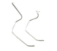 Ballast Headlight Module Car Headlights Ballast DRL Angel Eyes White Daytime Running Light Bar Aperture LED For BMW 2 Series F44 2019-2024(2X left)