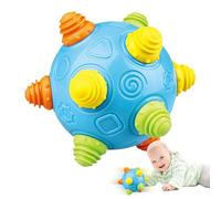 Balle Sensorielle Pour Bébé - Jouet D’éveil En Silicone Doux, Texturé Et Coloré - Développement Du Toucher, Coordination, Motricité - Jouet Pour Nourrisson, Sans BPA, Facile À Saisir