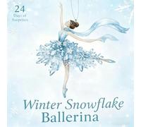 Ballerina Advent - Acrylic 24 Days 2D Flat Elegant Christmas Advent | Dancing Girl Ornament Countdown For Women, Daughter & Girls, Festive Holiday Keepsake For Adults, Lovers, Family & Friends, Pink