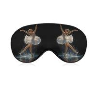 Ballerina Ballet Soft Sleep Eye Mask Effective Light Blocking Blindfold Night Masks for Sleeping Travel