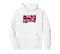 Ballerina Cappuccina Italian Brainrot Character Text Meme Pullover Hoodie