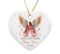 Ballerina Christmas Tree Hanging Ornament Beautiful Christmas Decorations Unique Xmas Pendant For Party Home Decor Office