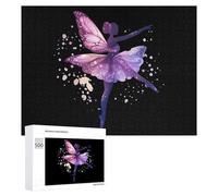 Ballerina Dancer Ballet Dance Jigsaw Puzzles for Adult Family Activities Games Home Decor Puzzle 500 PCS