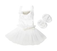 Ballerina doll wardrobe - Tutu set White one size