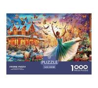 Ballerina FantasyInteractive 1000-Piece Jigsaw Puzzles for Adults Brimming with Challenging Puzzle Games for Both Genders - These Interactive Jigsaw Puzzles Are Made for Adults And Kids Age 12 Years