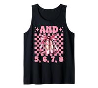 Ballerina Girl Ballet Dance Dancer Pink And 5, 6, 7, 8 Tank Top