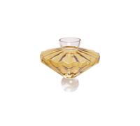 Ballerina Glass Vase Amber