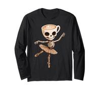 Ballerina Muertina Cappuccina Italian Brainrot Halloween Long Sleeve T-Shirt