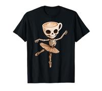 Ballerina Muertina Cappuccina Italian Brainrot Halloween T-Shirt