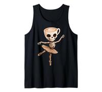 Ballerina Muertina Cappuccina Italian Brainrot Halloween Tank Top