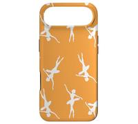 Ballerina Pattern Dancer Dance Girls Ballet White Orange Case for iPhone Air