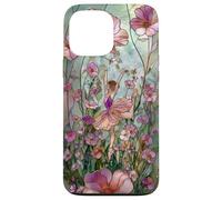 Ballerina Wildflower Pink Floral Ballet Dancer Flower Case for iPhone 13 Pro Max