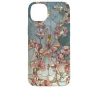 Ballerina Wildflower Pink Floral Ballet Dancer Flower Case for iPhone 14 Plus