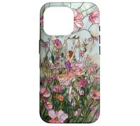 Ballerina Wildflower Pink Floral Ballet Dancer Flower Case for iPhone 16 Pro