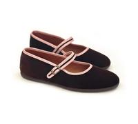 Ballerinas León Velours - Women's collection Chocolate 35EU