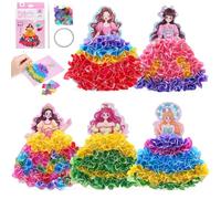 Ballery Art and Craft Kits for Kids, Creative Activity, Poke-in Art Kits for Girls Princess Crafting Kit Toys for 3 4 5 6 7 8 9 10 Year Old Girl