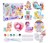 Ballery Unicorn Painting Kit Toys, Arts and Crafts Kits for Kids, DIY Kids Painting Set Creative Activities Toys Gifts for Girls 4 5 6 7 8 9 10 Year Old