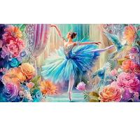 ballet 1000 Piece Jigsaw Puzzles for Adults Family Challenge Toys Jigsaw Puzzle Home Decoration for Family Decorations 38x26cm/1000pcs