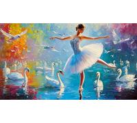 ballet 1000 Piece Jigsaw Puzzles for Adults Family Challenge Toys Jigsaw Puzzle Home Decoration for Men Women Elders Seniors 38x26cm/1000pcs