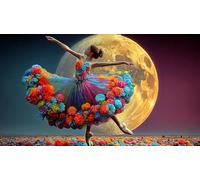 ballet 1000 Piece Jigsaw Puzzles for Adults Family Challenge Toys Jigsaw Puzzle Home Decors for Adults and Kids Age 12 Years Up 38x52cm/1000pcs